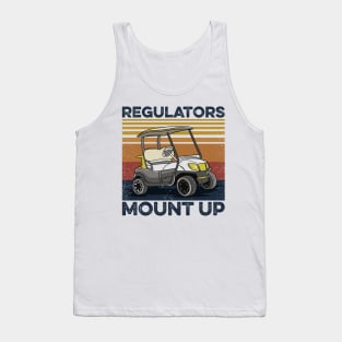 Regulators Mount Up Golf Tank Top